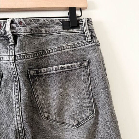 Dear John Kick Ankle High Rise Jeans in Gray Wash - Size 27 - Picture 3 of 7